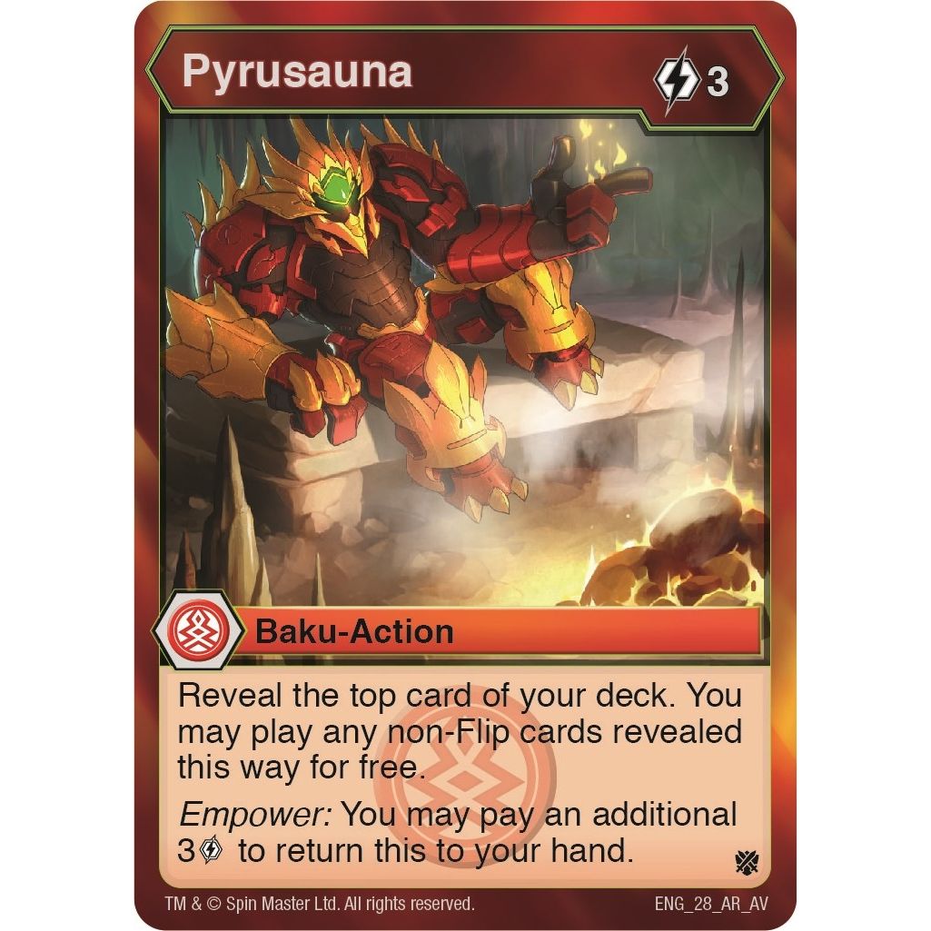 Image for Pyrusauna (28) (AV) - Bakugan TCG