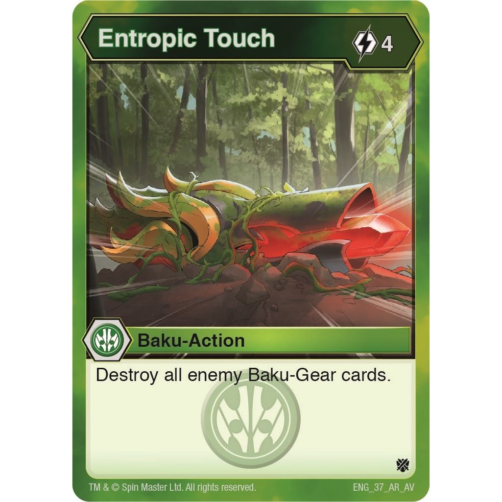Image for Entropic Touch (37) (AV) - Bakugan TCG