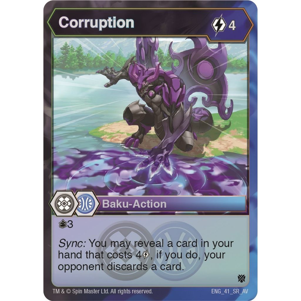 Image for Corruption (41) (AV) - Bakugan TCG