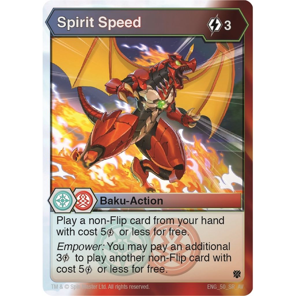 Image for Spirit Speed (50) (AV) - Bakugan TCG