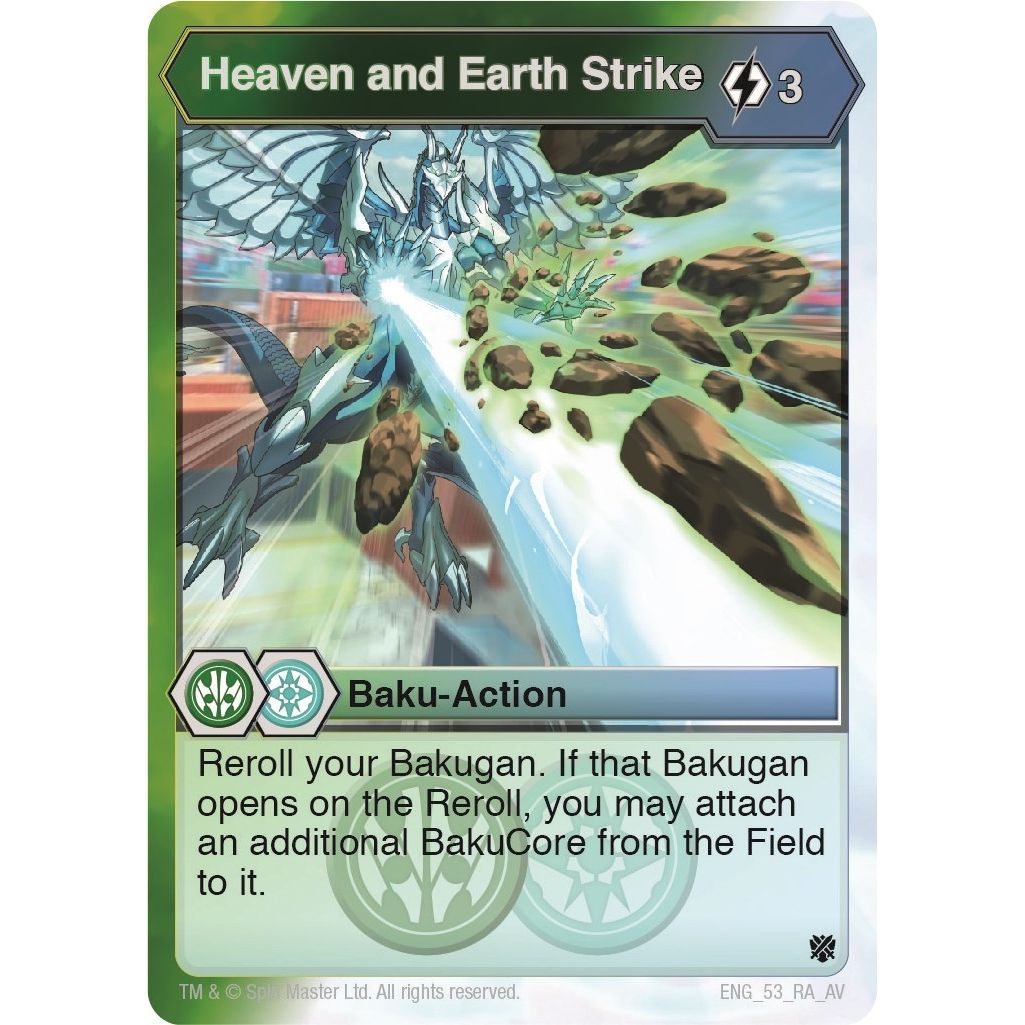 Image for Heaven and Earth Strike (53) (AV) - Bakugan TCG