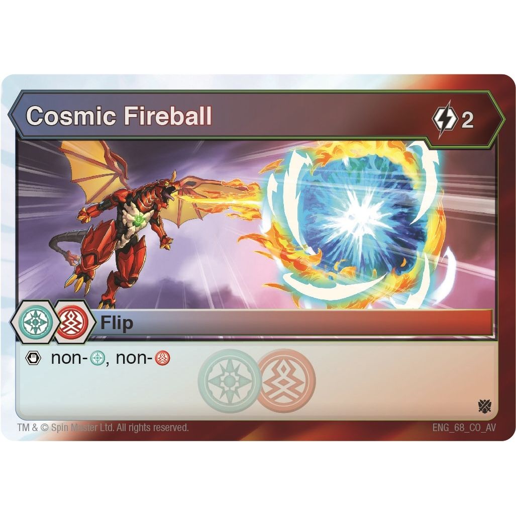 Image for Cosmic Fireball (68) (AV) - Bakugan TCG