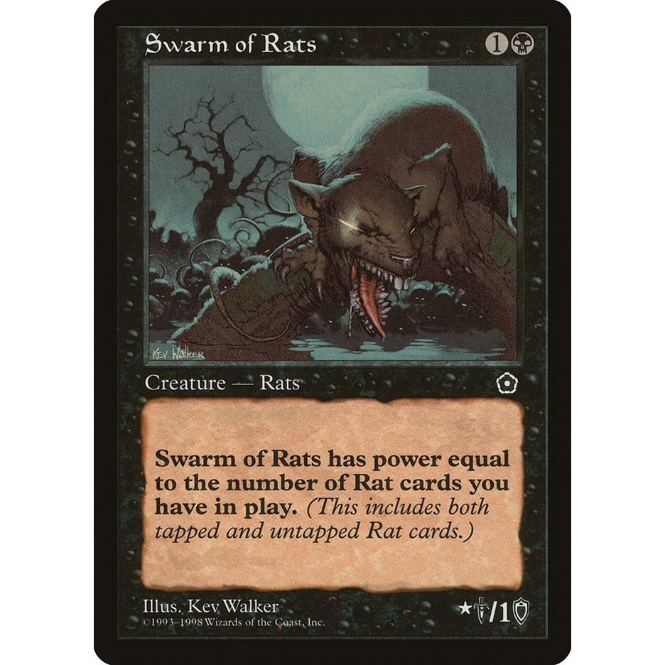 Image for Swarm of Rats (P02) - Magic: The Gathering