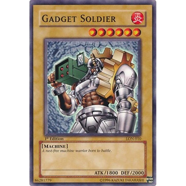 Image for Gadget Soldier (LON-010) (LON) - YuGiOh