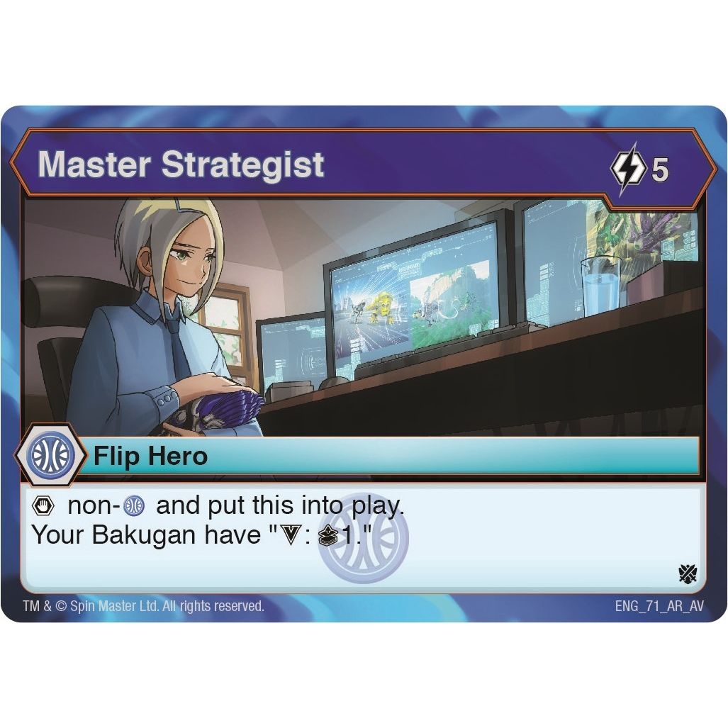 Image for Master Strategist (71) (AV) - Bakugan TCG