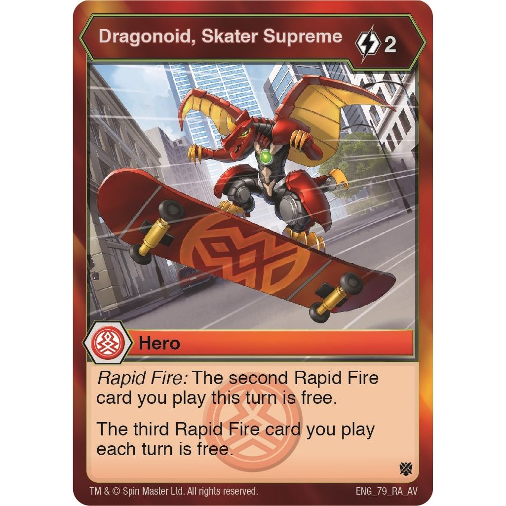 Image for Dragonoid, Skater Supreme (79) (AV) - Bakugan TCG