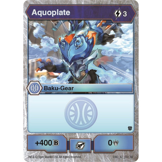 Image for Aquoplate (87) (AV) - Bakugan TCG