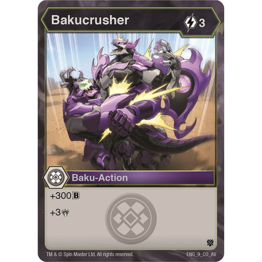 Image for Bakucrusher (9) (AV) - Bakugan TCG