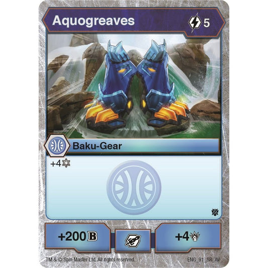 Image for Aquogreaves (91) (AV) - Bakugan TCG