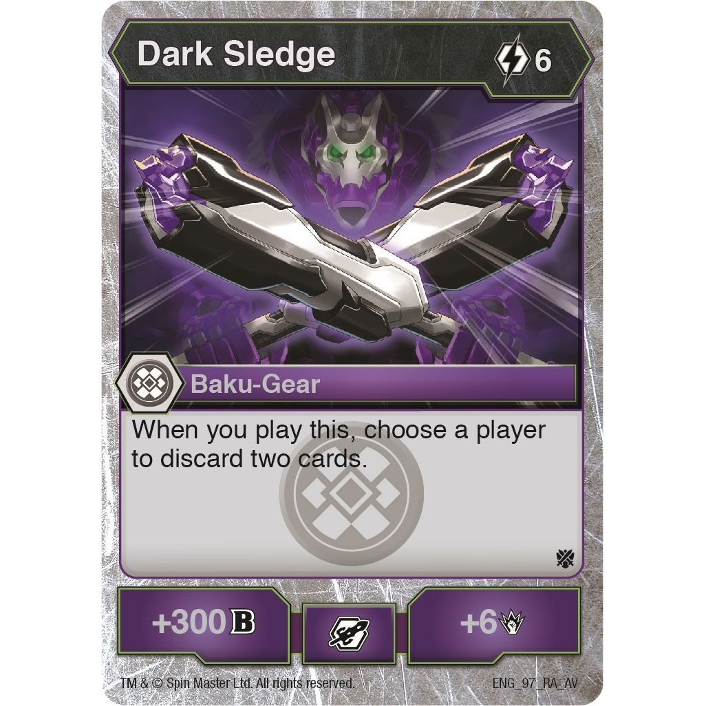 Image for Dark Sledge (97) (AV) - Bakugan TCG