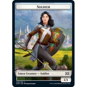 Image for Soldier Token (6) (2XM) - Magic: The Gathering