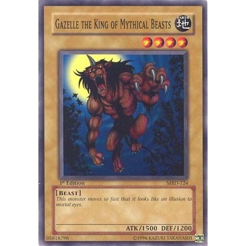 Image for Gazelle the King of Mythical Beasts (MRD-124) (MRD) - YuGiOh
