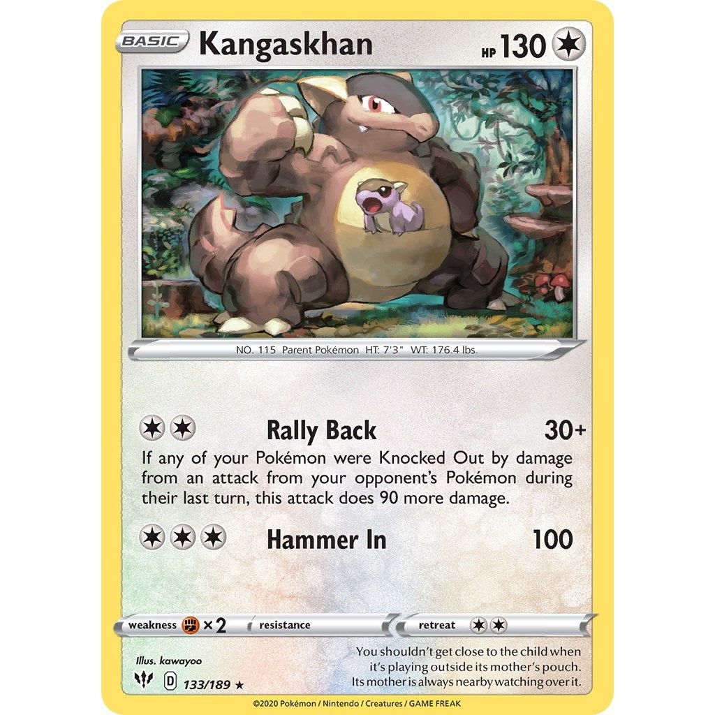 Image for Kangaskhan (133/189) (PR) - Pokemon