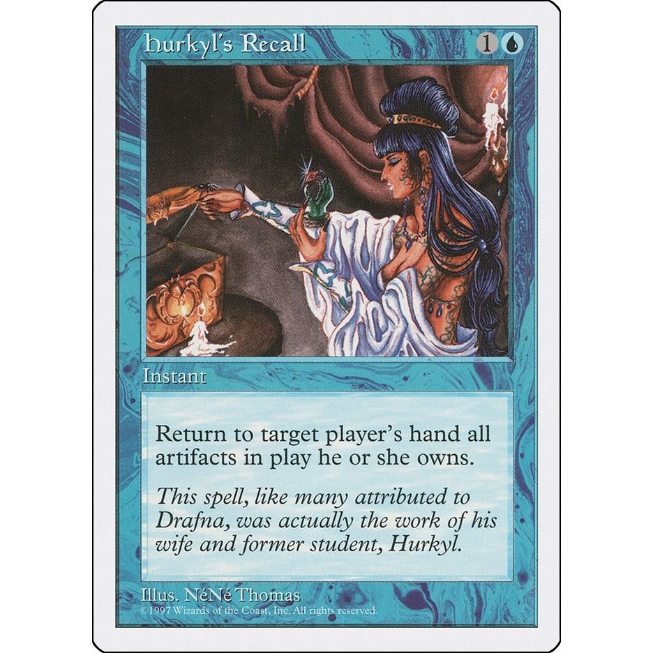 Image for Hurkyl's Recall (5ED) - Magic: The Gathering