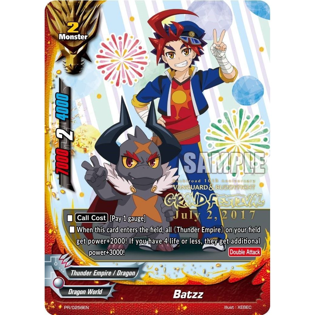 Image for Batzz (Grand Festival - July 2, 2017) (PR/0258EN) (PR) - Future Card BuddyFight