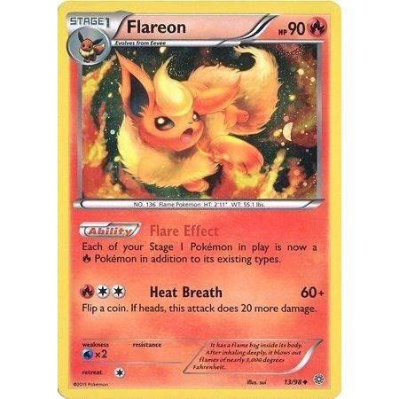 Image for Flareon - 13/98 (Cosmos Holo) (013/098) (MCAP) - Pokemon