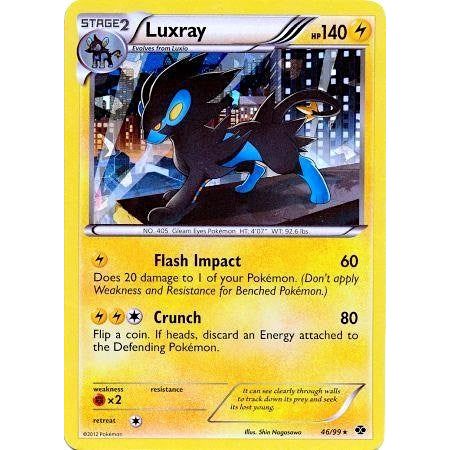Image for Luxray - 46/99 (Cracked Ice Holo) (046/099) (BLE) - Pokemon