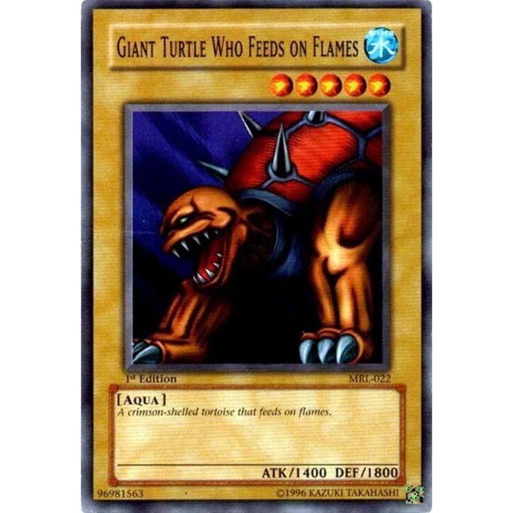 Image for Giant Turtle Who Feeds on Flames (MRL-022) (MRL-EN) - YuGiOh