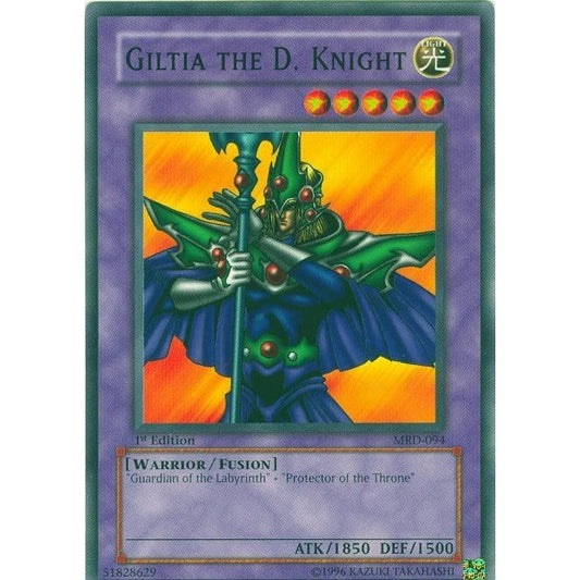 Image for Giltia the D. Knight (MRD-094) (MRD) - YuGiOh