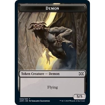 Image for Demon // Squirrel Double-Sided Token (9 // 18) (2XM) - Magic: The Gathering