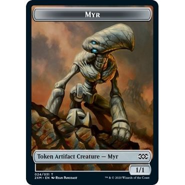 Image for Myr (024) // Treasure Double-Sided Token (24 // 27) (2XM) - Magic: The Gathering