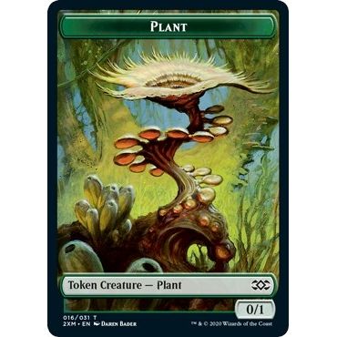 Image for Plant // Treasure Double-Sided Token (16 // 27) (2XM) - Magic: The Gathering