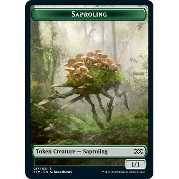 Image for Saproling // Servo Double-Sided Token (17 // 25) (2XM) - Magic: The Gathering