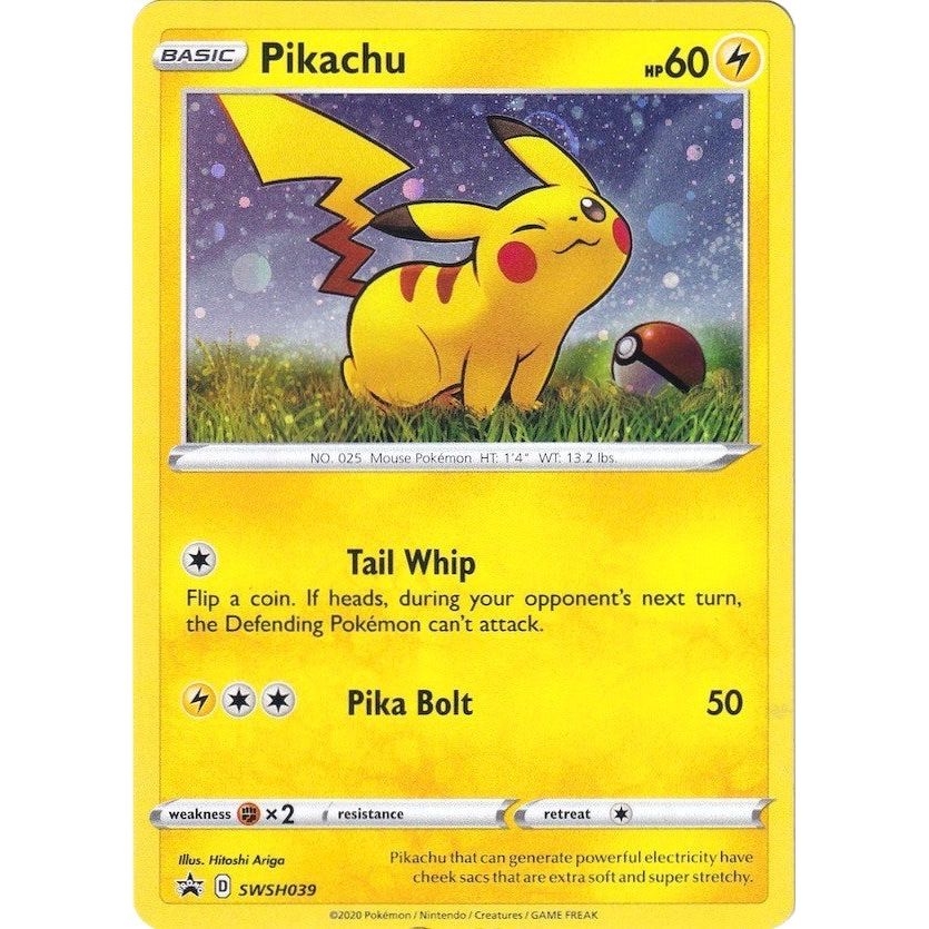 Image for Pikachu - SWSH039 (SWSH039) (SWSD) - Pokemon