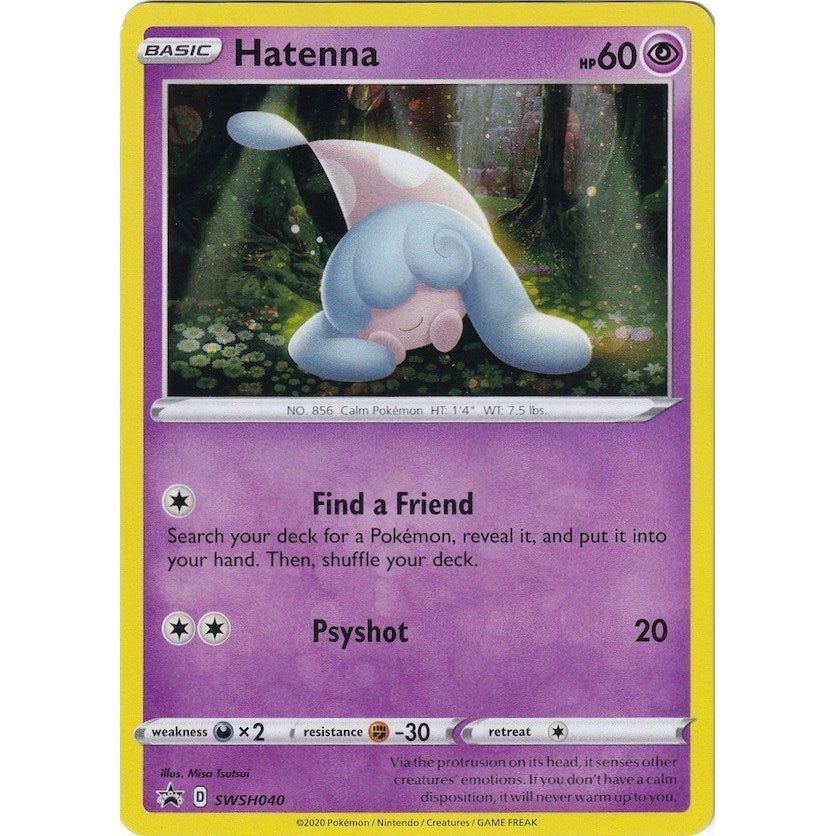 Image for Hatenna - SWSH040 (SWSH040) (SWSD) - Pokemon