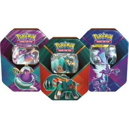 Image for Galar Challengers Tin [Set of 3] - Pokemon