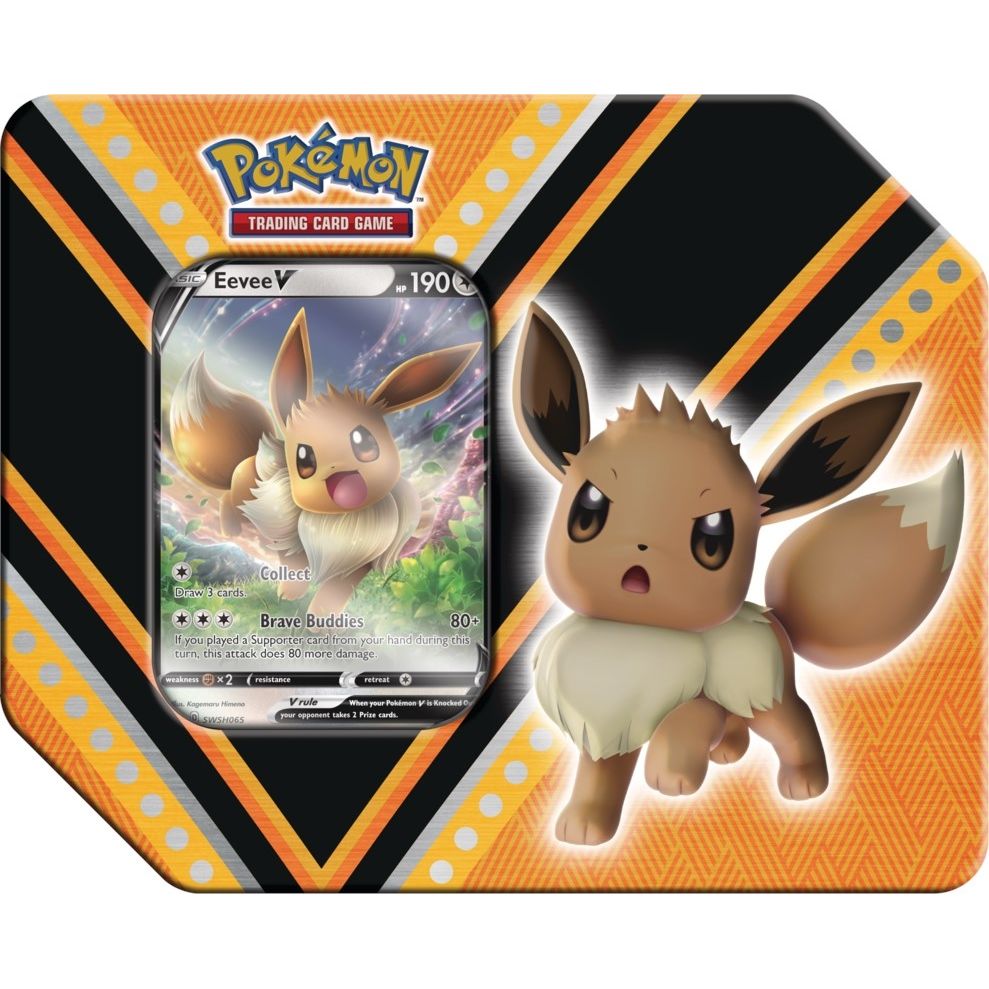 Image for V Powers Tin [Eevee V] - Pokemon