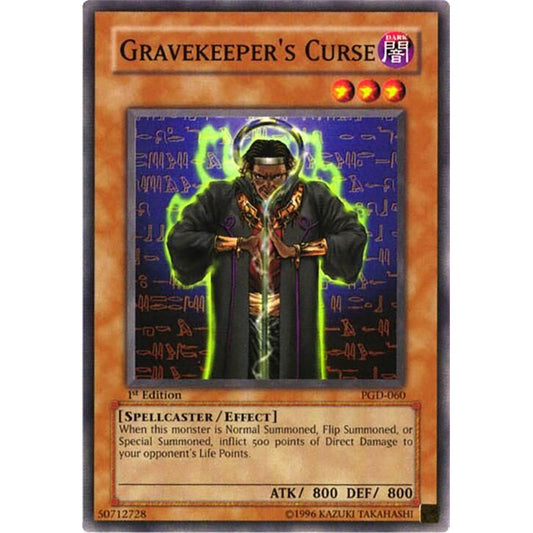 Image for Gravekeeper's Curse (PGD-060) (PGD) - YuGiOh