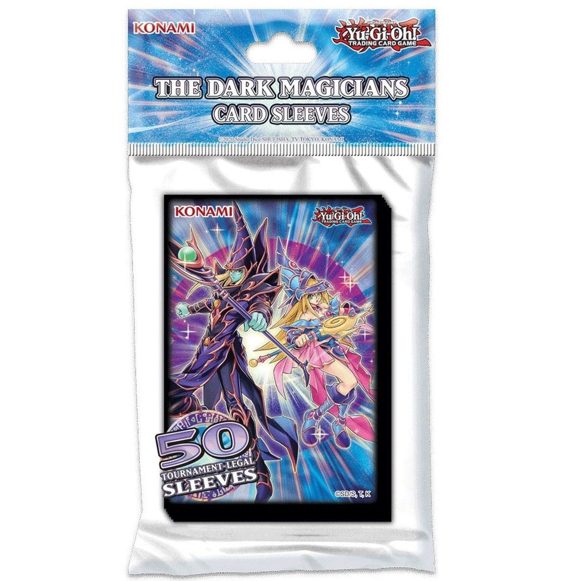 Image for The Dark Magicians Card Sleeves for Yu-Gi-Oh! (50-Pack) - Card Sleeves
