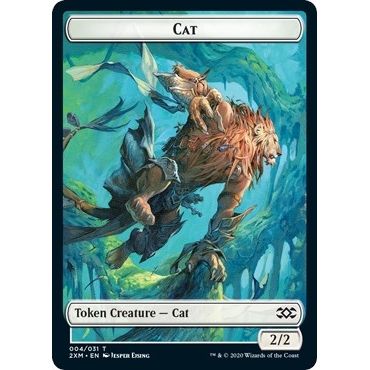 Image for Cat // Myr (024) Double-Sided Token (4 // 24) (2XM) - Magic: The Gathering