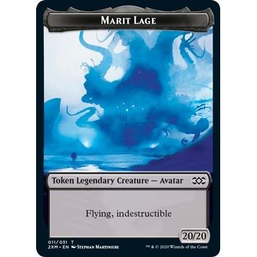 Image for Marit Lage // Saproling Double-Sided Token (11 // 17) (2XM) - Magic: The Gathering
