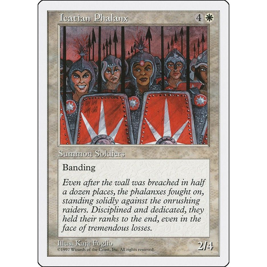 Image for Icatian Phalanx (5ED) - Magic: The Gathering