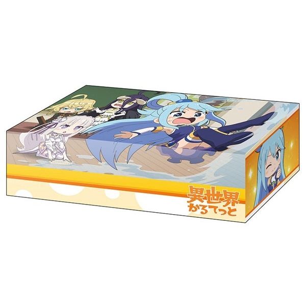 Image for Bushiroad Storage Box Collection Vol.394: Isekai Quartet - Aqua, Emilia, Tanya, & Albedo - Deck Boxes