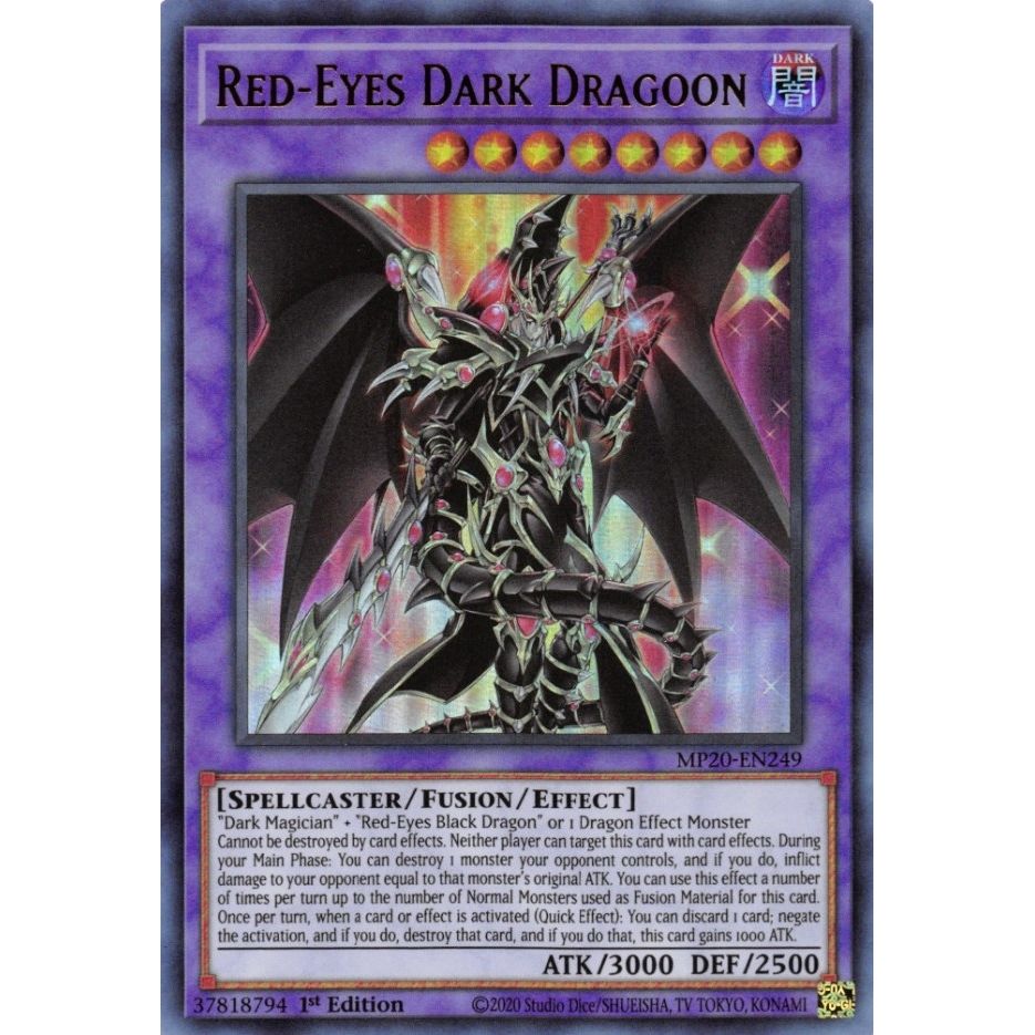 Image for Red-Eyes Dark Dragoon (MP20-EN249) (MP20) - YuGiOh