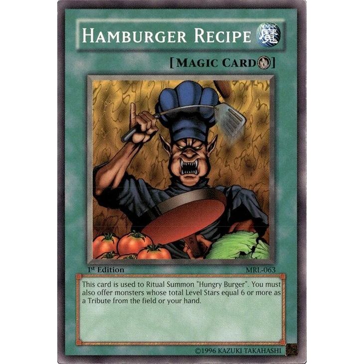 Image for Hamburger Recipe (MRL-063) (MRL-EN) - YuGiOh