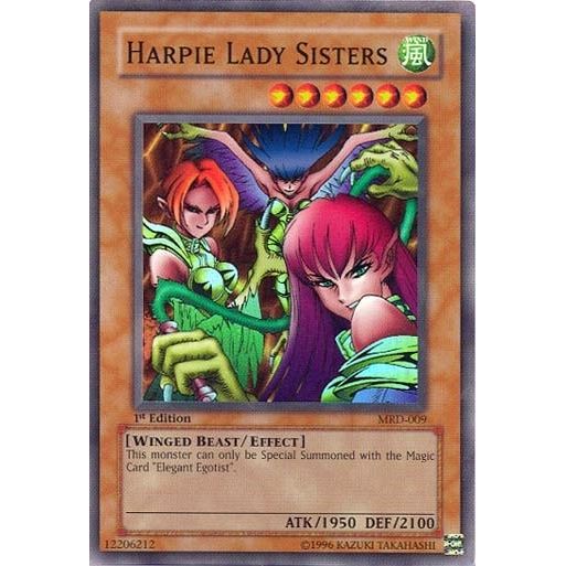 Image for Harpie Lady Sisters (MRD-009) (MRD) - YuGiOh
