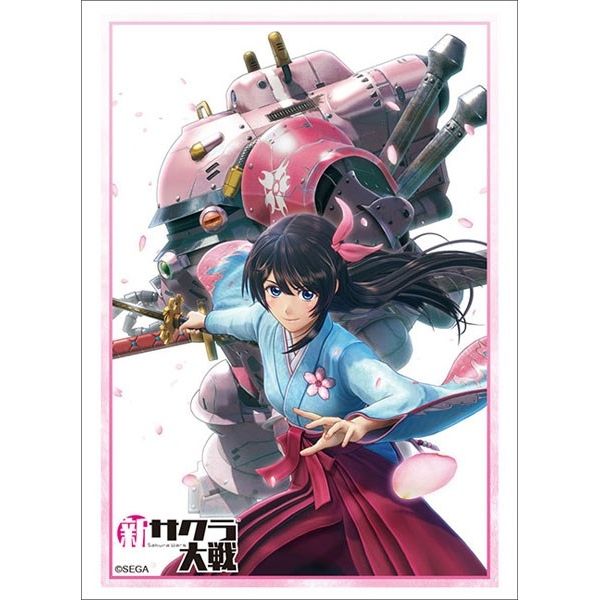 Image for Bushiroad Sleeve Collection HG Vol.2552: Project Sakura Wars - Sakura Amamiya (60-Pack) - Card Sleeves