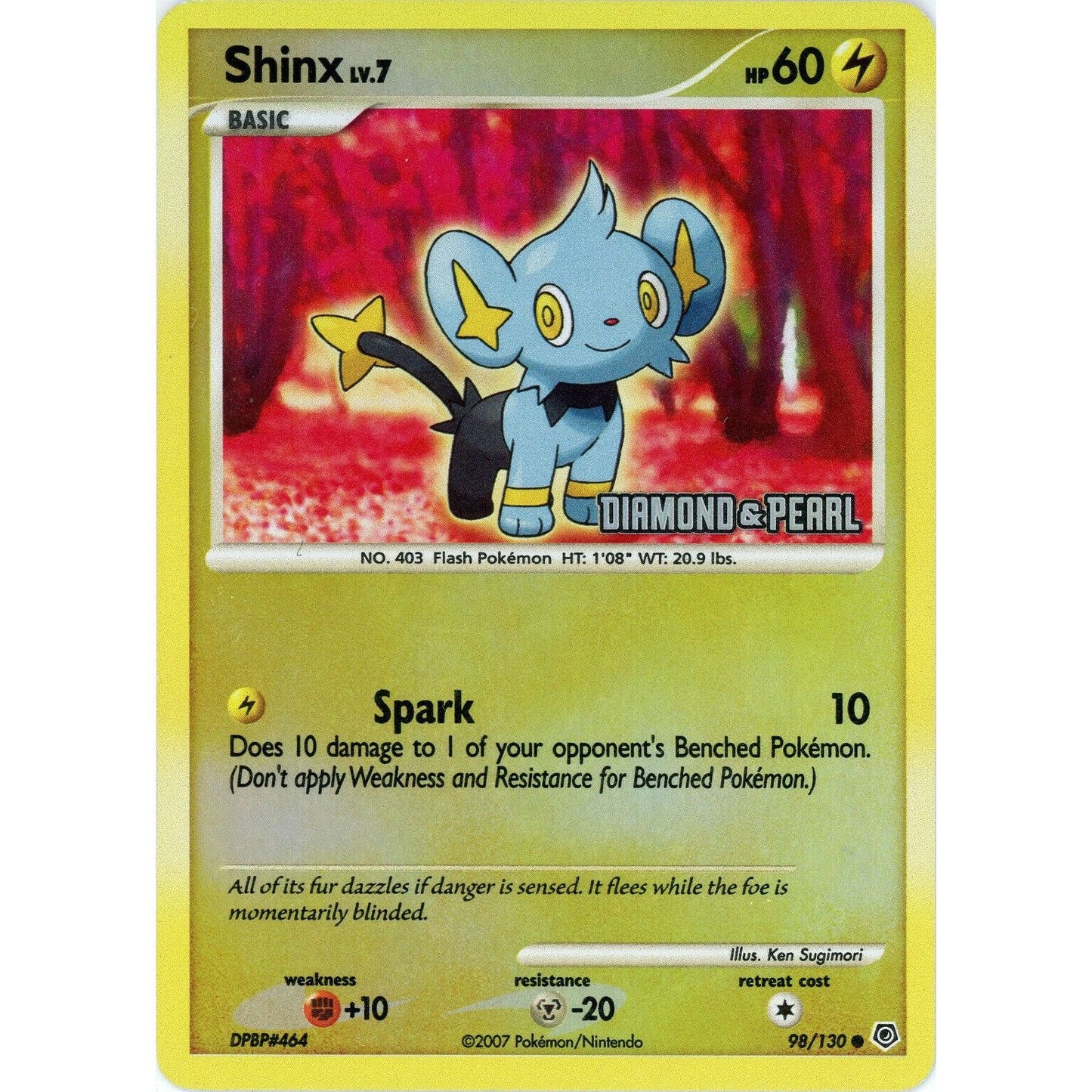 Image for Shinx - 98/130 [Diamond & Pearl] (098/130) (BKP) - Pokemon