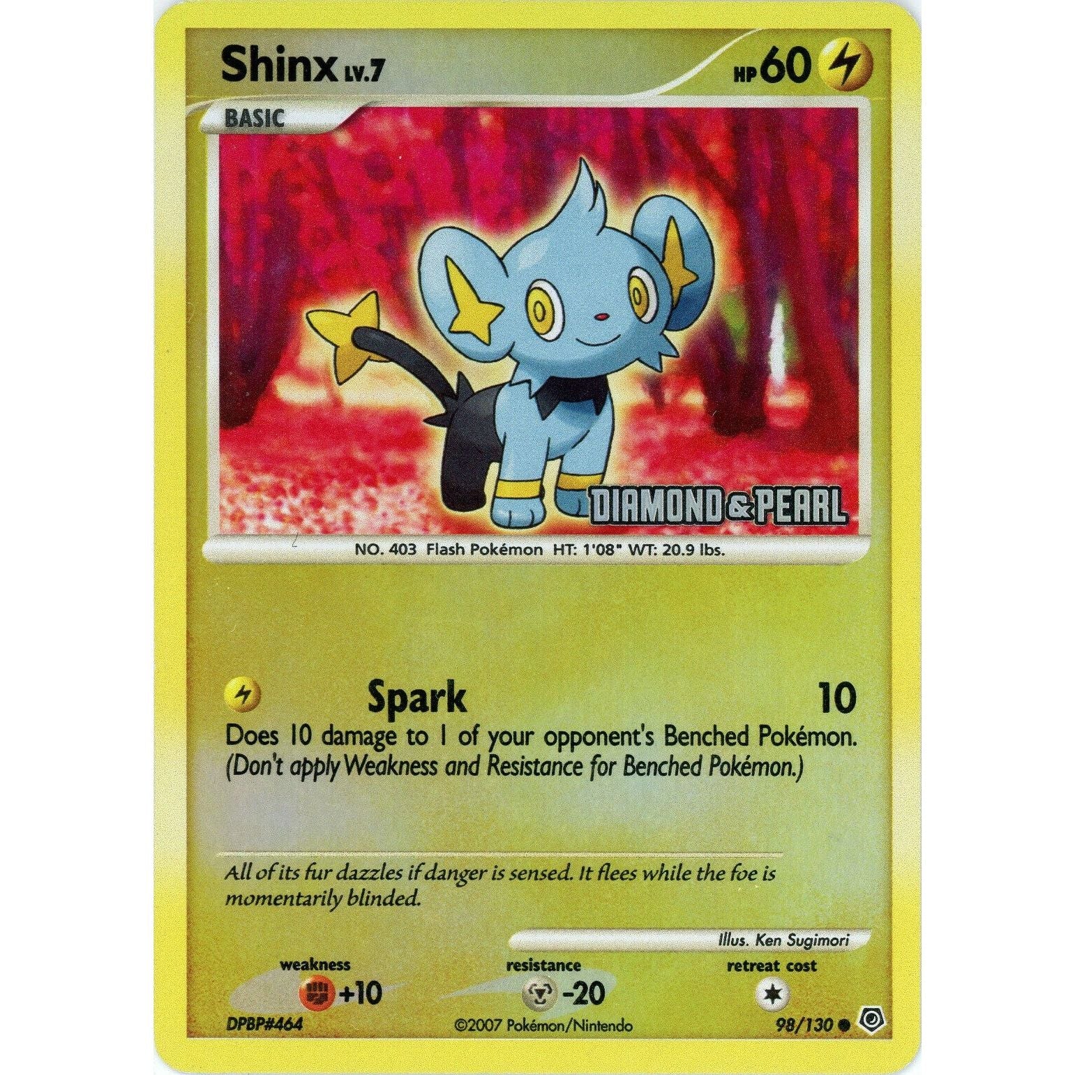 Image for Shinx - 98/130 [Diamond & Pearl] (098/130) (BKP) - Pokemon