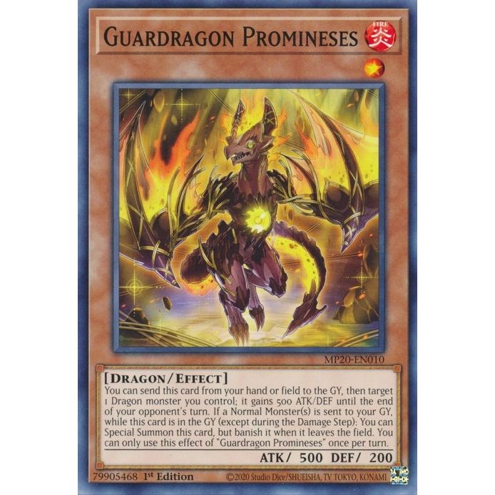 Image for Guardragon Promineses (MP20-EN010) (MP20) - YuGiOh