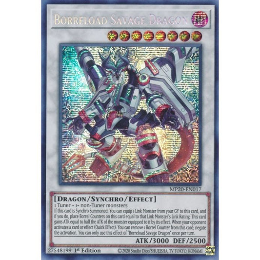 Image for Borreload Savage Dragon (MP20-EN017) (MP20) - YuGiOh