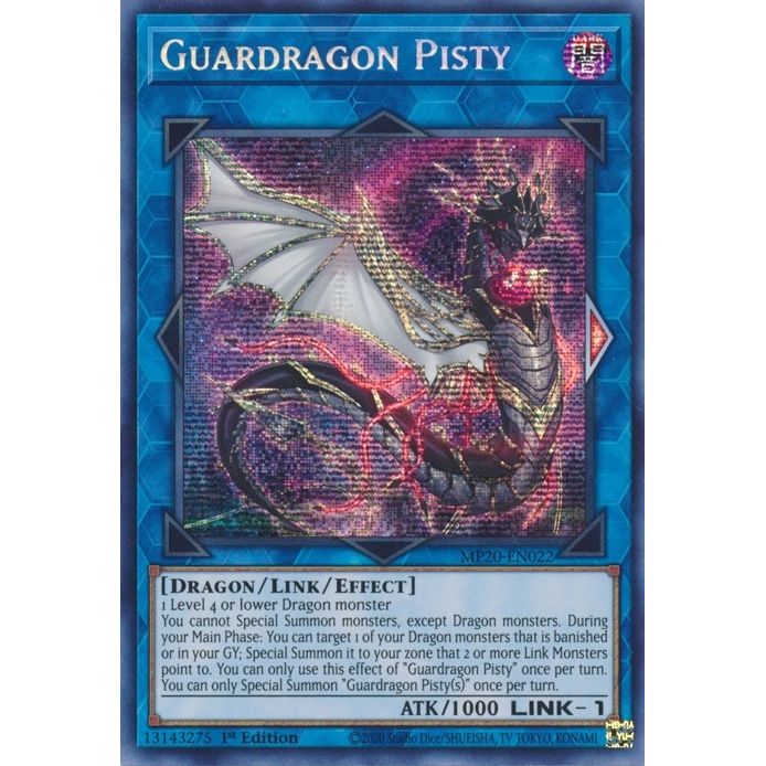 Image for Guardragon Pisty (MP20-EN022) (MP20) - YuGiOh