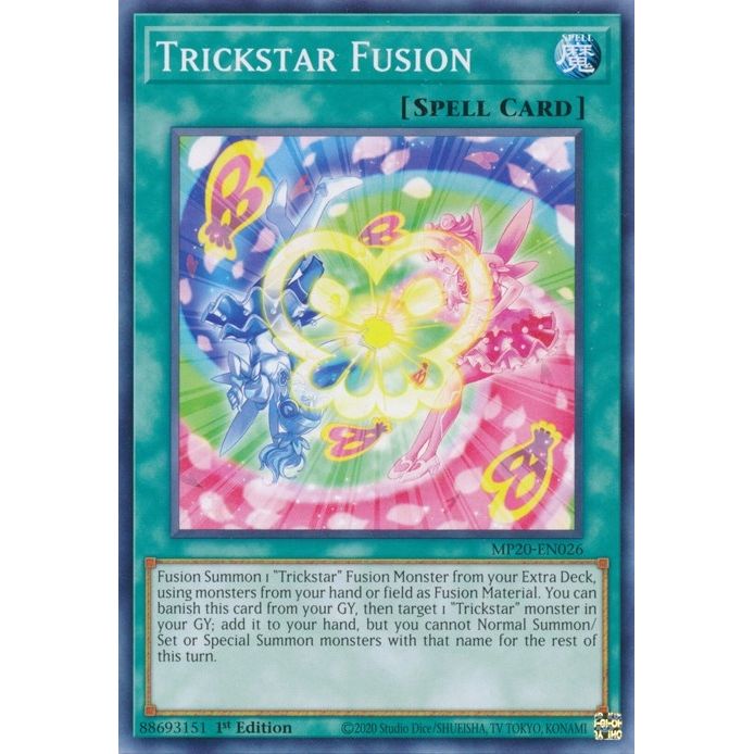 Image for Trickstar Fusion (MP20-EN026) (MP20) - YuGiOh