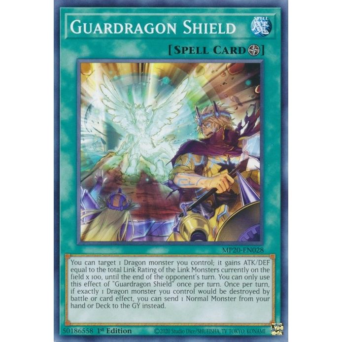 Image for Guardragon Shield (MP20-EN028) (MP20) - YuGiOh