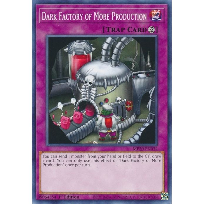 Image for Dark Factory of More Production (MP20-EN034) (MP20) - YuGiOh