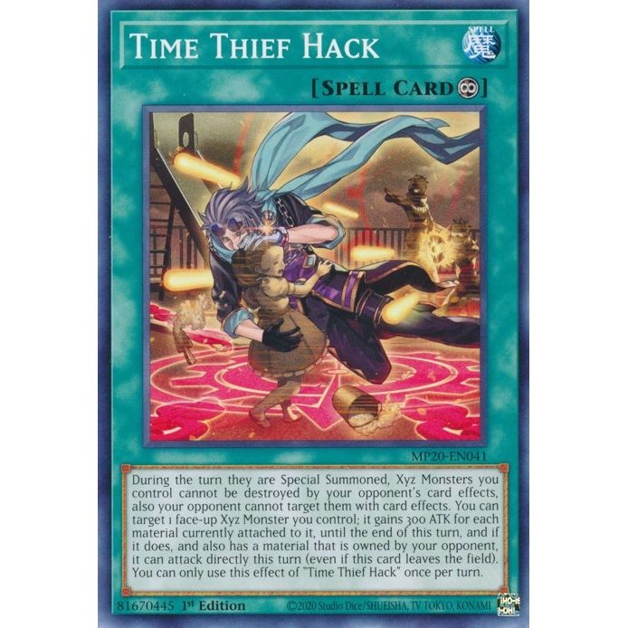 Image for Time Thief Hack (MP20-EN041) (MP20) - YuGiOh
